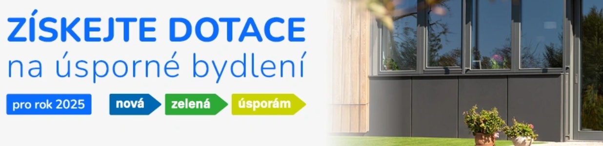 ZÍSKEJTE DOTACI NA OKNA A STÍNÍCÍ TENICKU